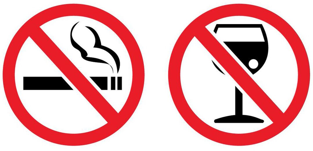 Για τη ρινοπλαστική πρέπει να σταματήσετε το κάπνισμα και το αλκοόλ
